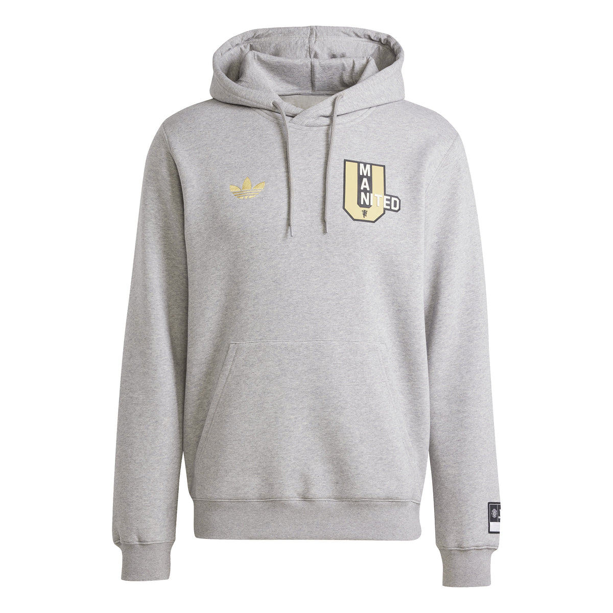 adidas Manchester United VRCT Hoodie Grey