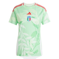 adidas Women's Italy (Women's Team) Away Jersey 25 Green