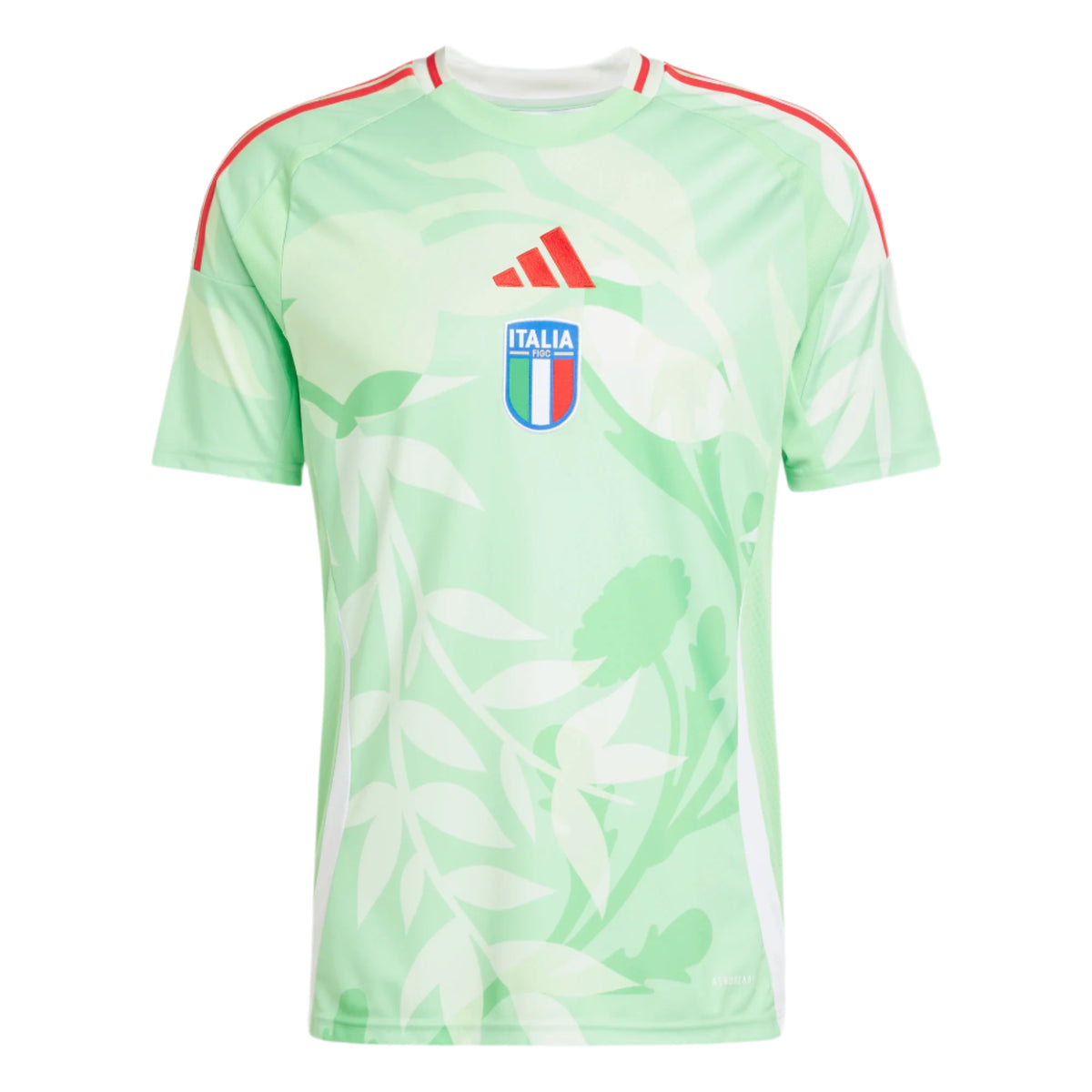 Camiseta visitante de la selección femenina de Italia para hombre adidas 25 verde