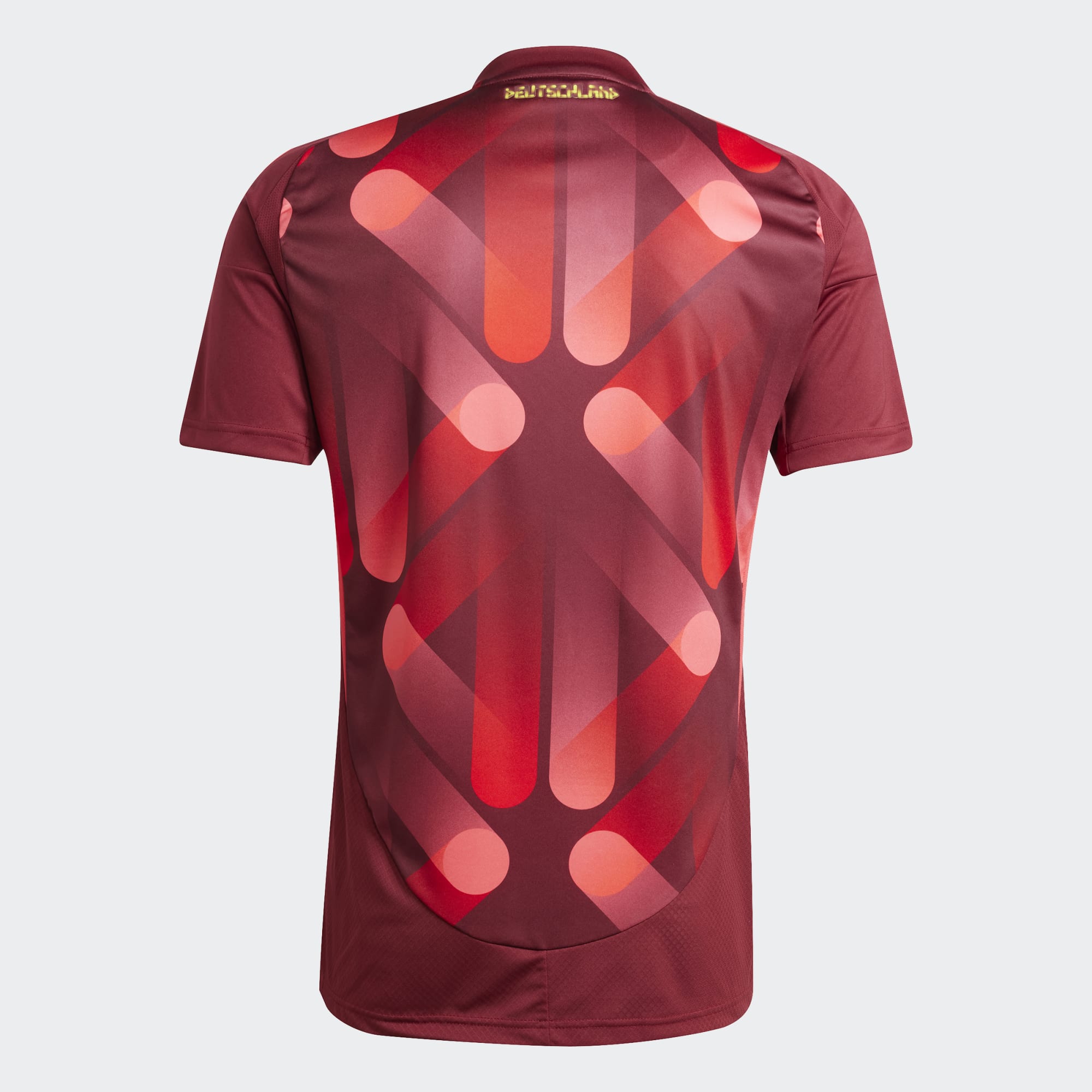 Camiseta de visitante de Alemania (selección femenina) adidas para hombre, color burdeos 25