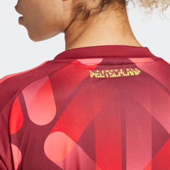 Camiseta de visitante de la selección femenina de Alemania adidas 25 burdeos