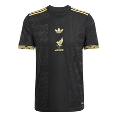 adidas Men's Mexico Gold Jersey 25 Black