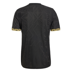 Camiseta adidas de México dorada para hombre 25 negra