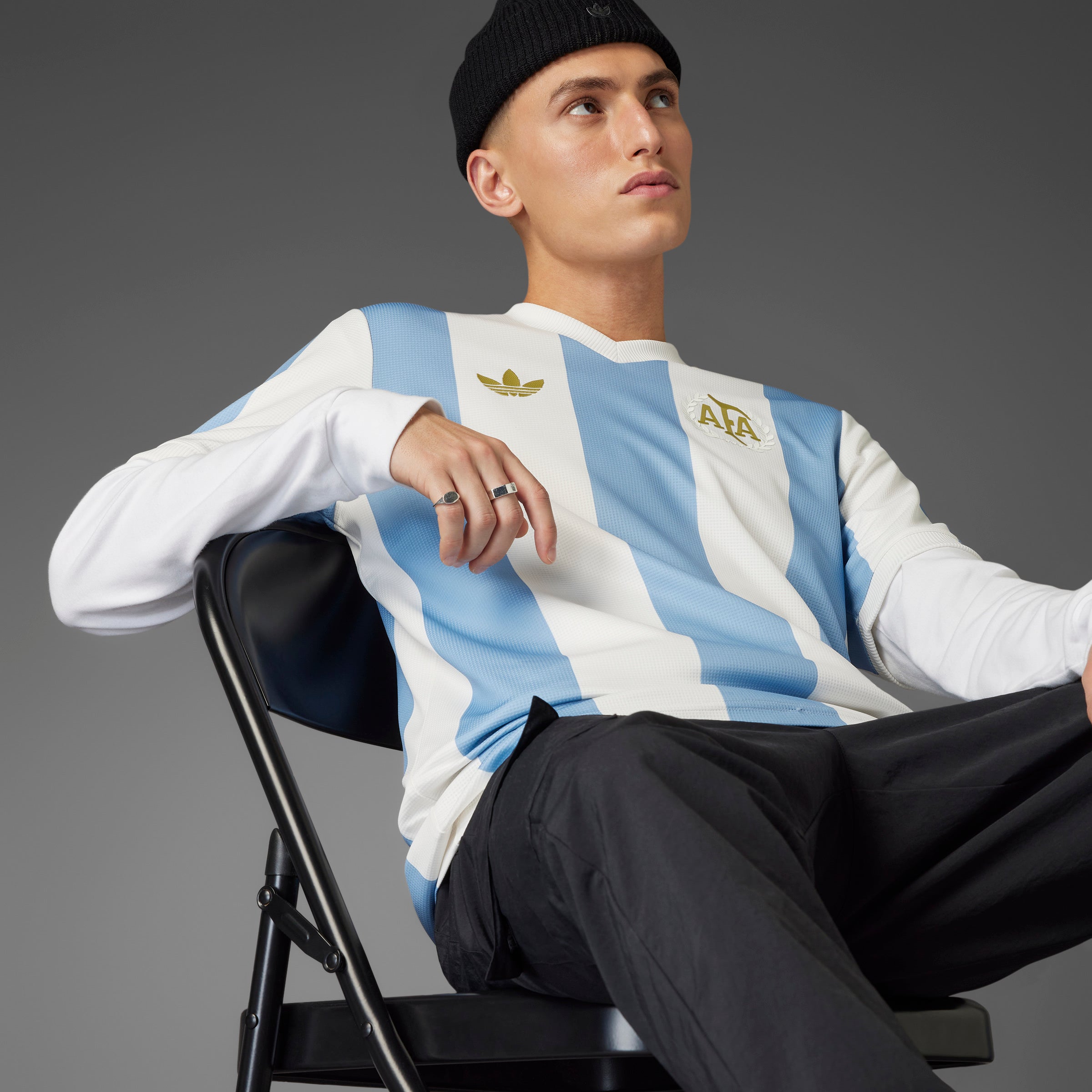 adidas Argentina Anniversary Jersey 24/25 Sky/White