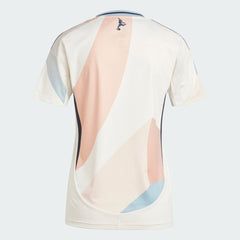 Camiseta visitante de España (selección femenina) adidas para mujer, color blanco, talla 25