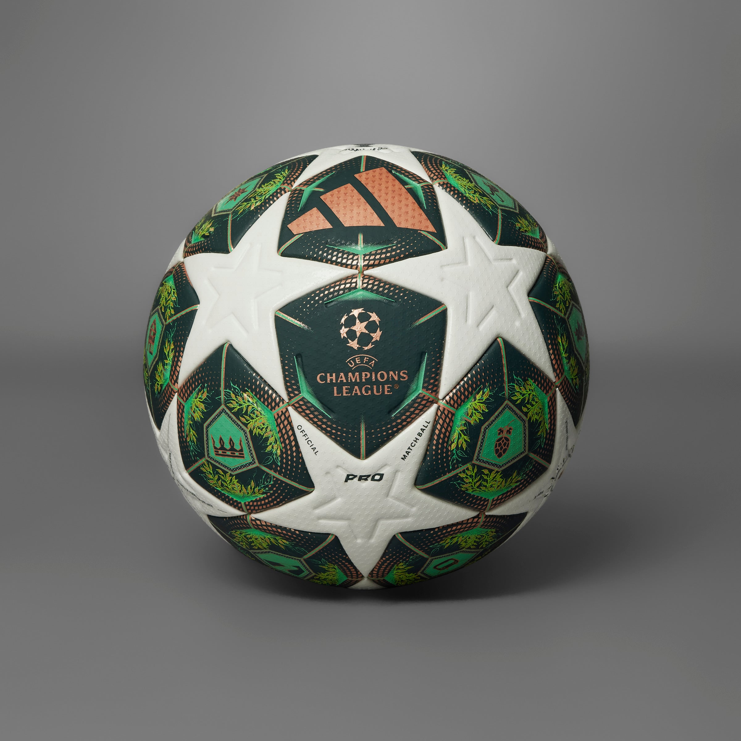 Balón adidas UCL Pro 24/25 Knockout Stages blanco