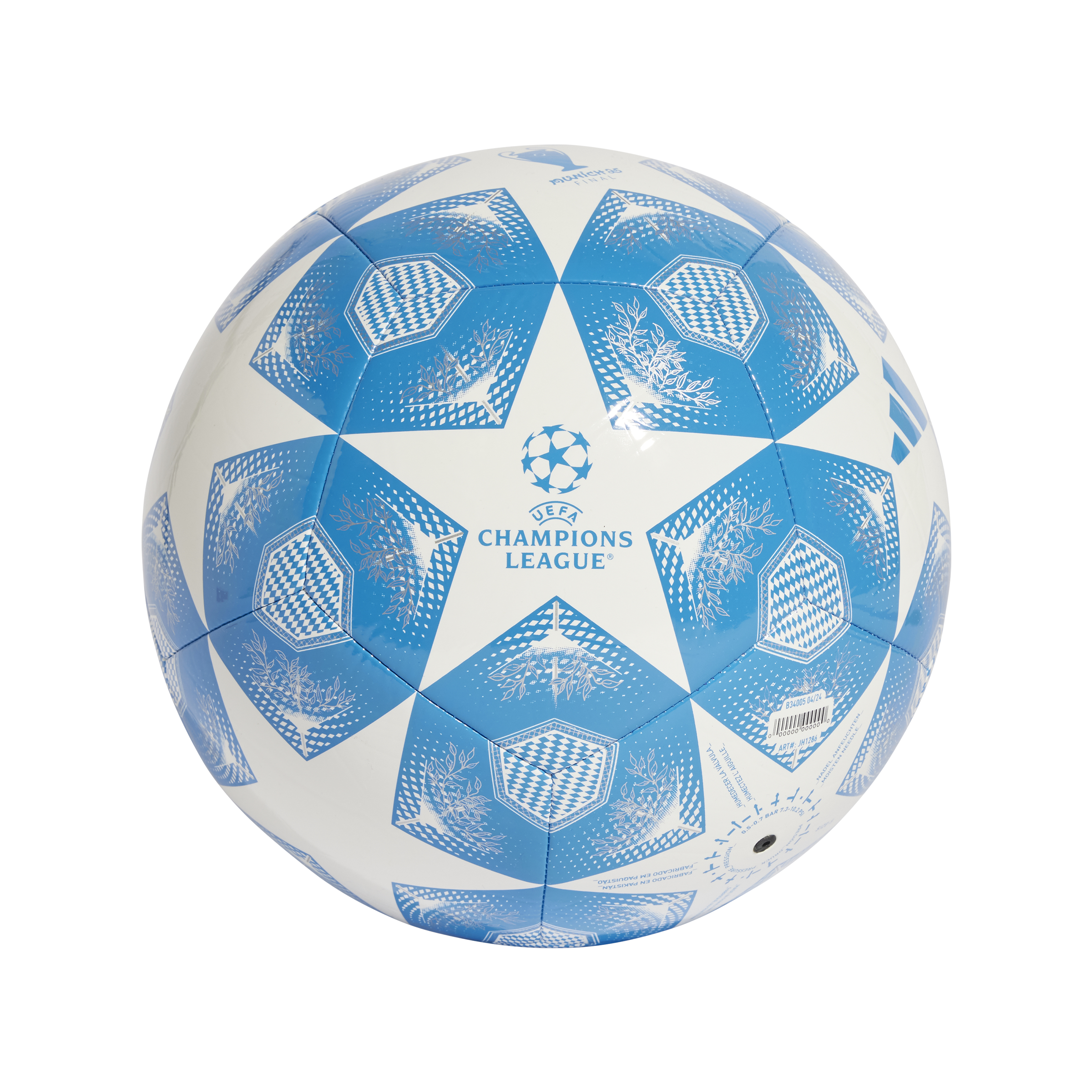 Balón azul de la fase eliminatoria de la UCL Club 24/25 de adidas