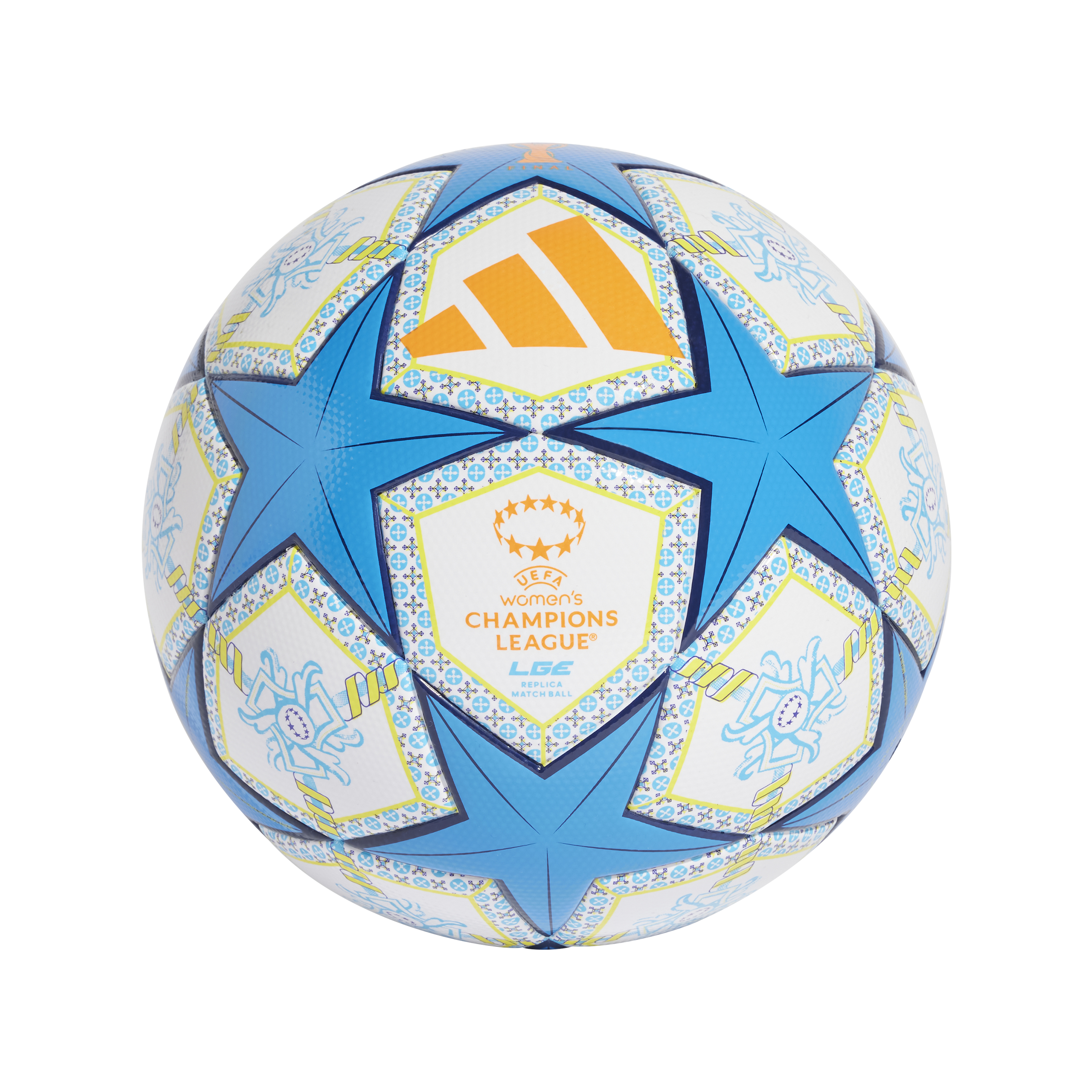 Balón adidas UWCL League 24/25 Knockout Stages blanco