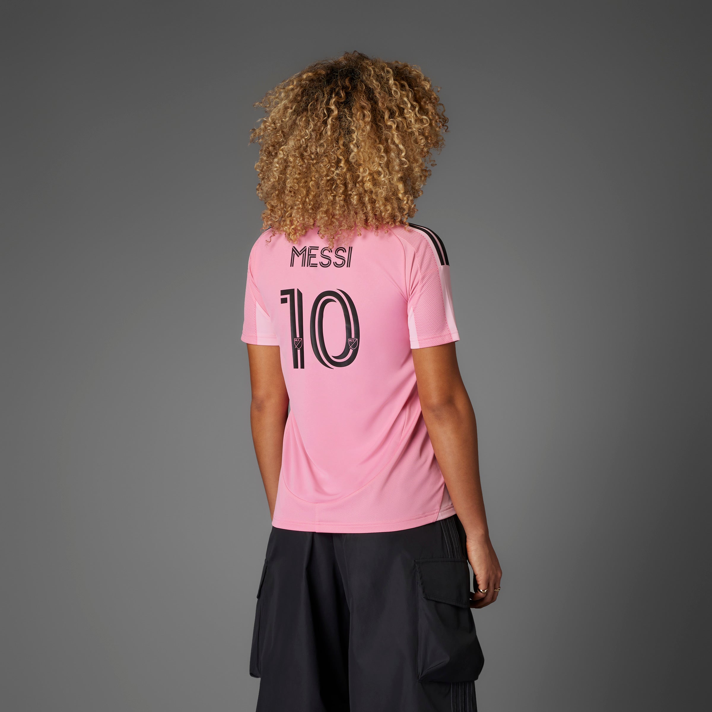 adidas Women's Inter Miami CF Messi Home Jersey 25/26 Pink