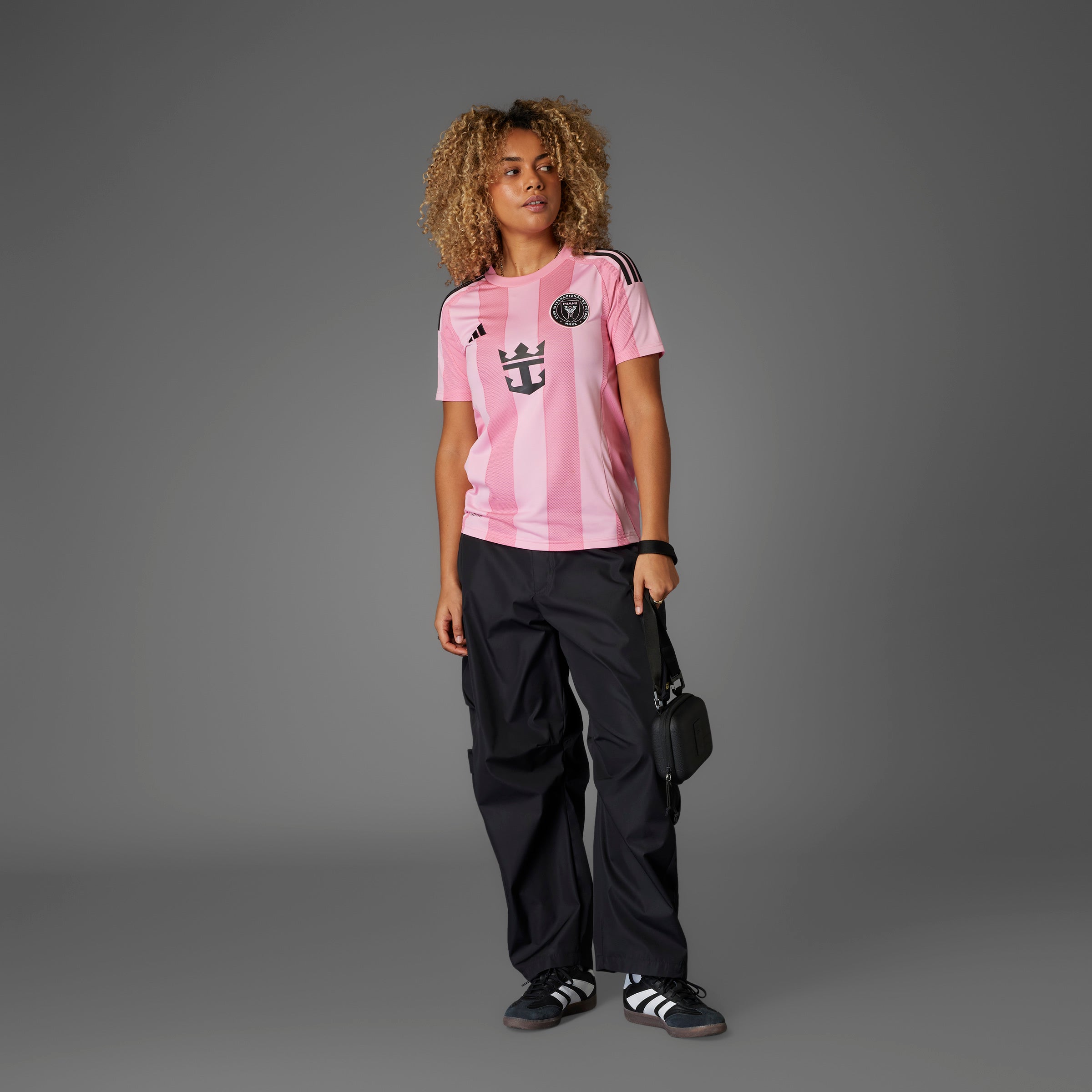 adidas Women's Inter Miami CF Messi Home Jersey 25/26 Pink