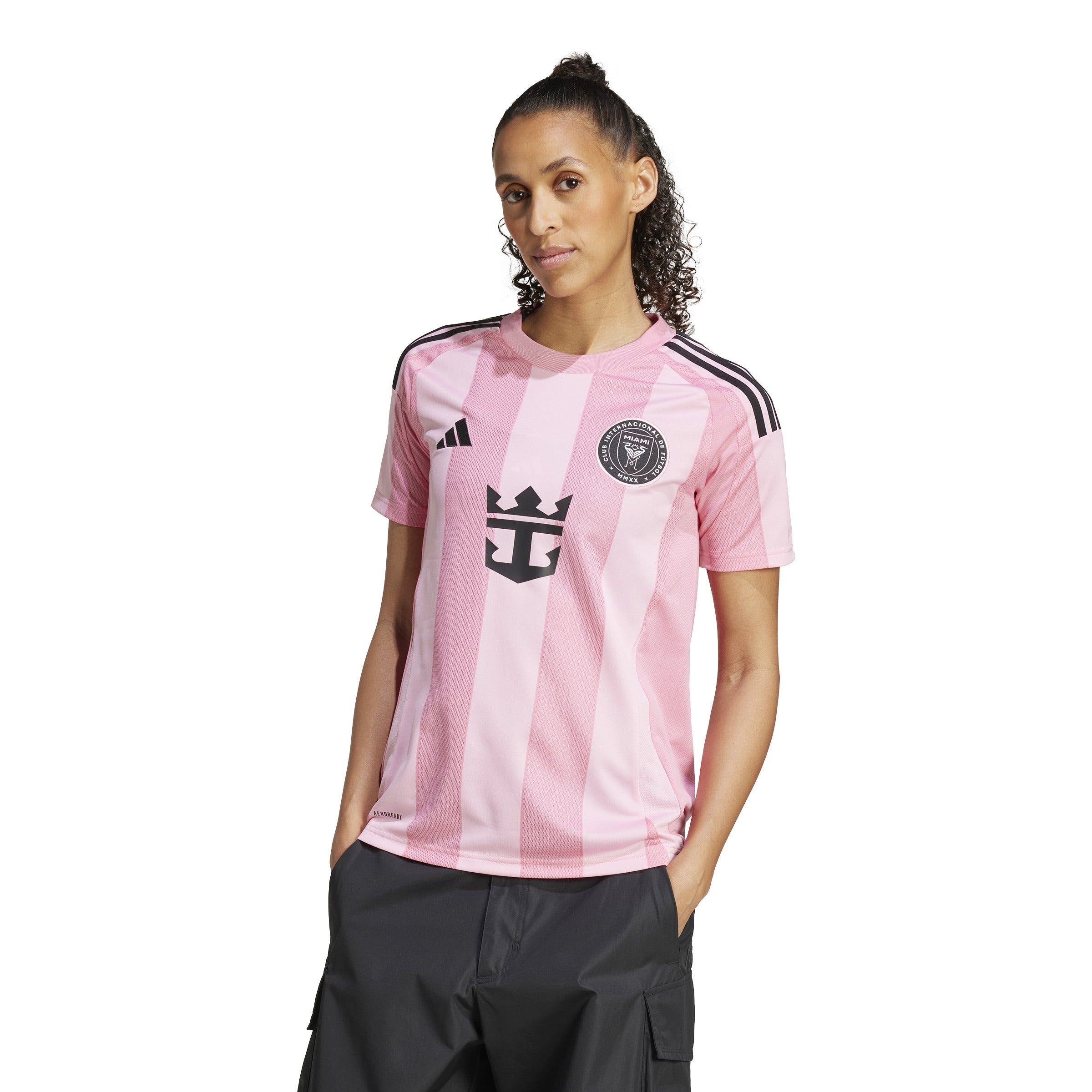 adidas Women's Inter Miami CF Messi Home Jersey 25/26 Pink