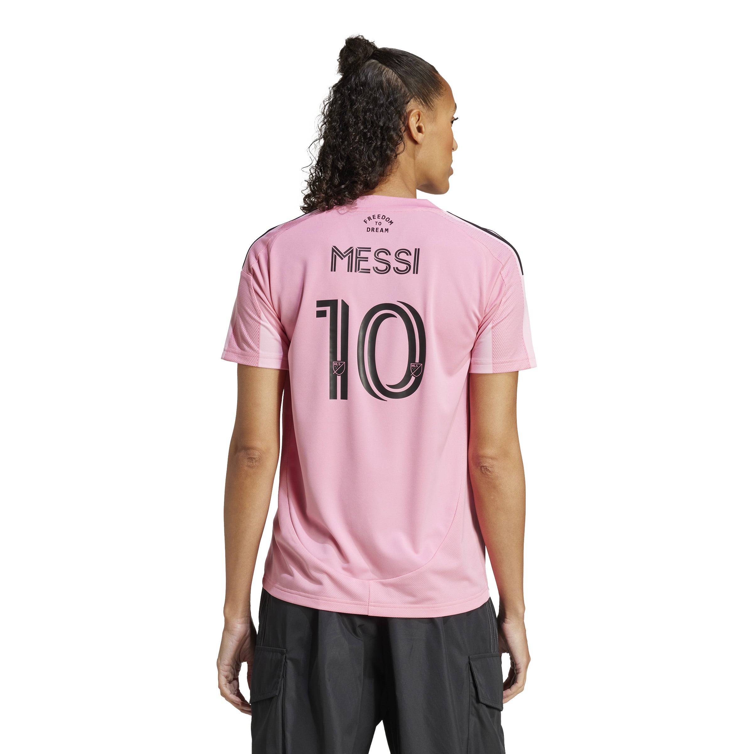 adidas Women's Inter Miami CF Messi Home Jersey 25/26 Pink