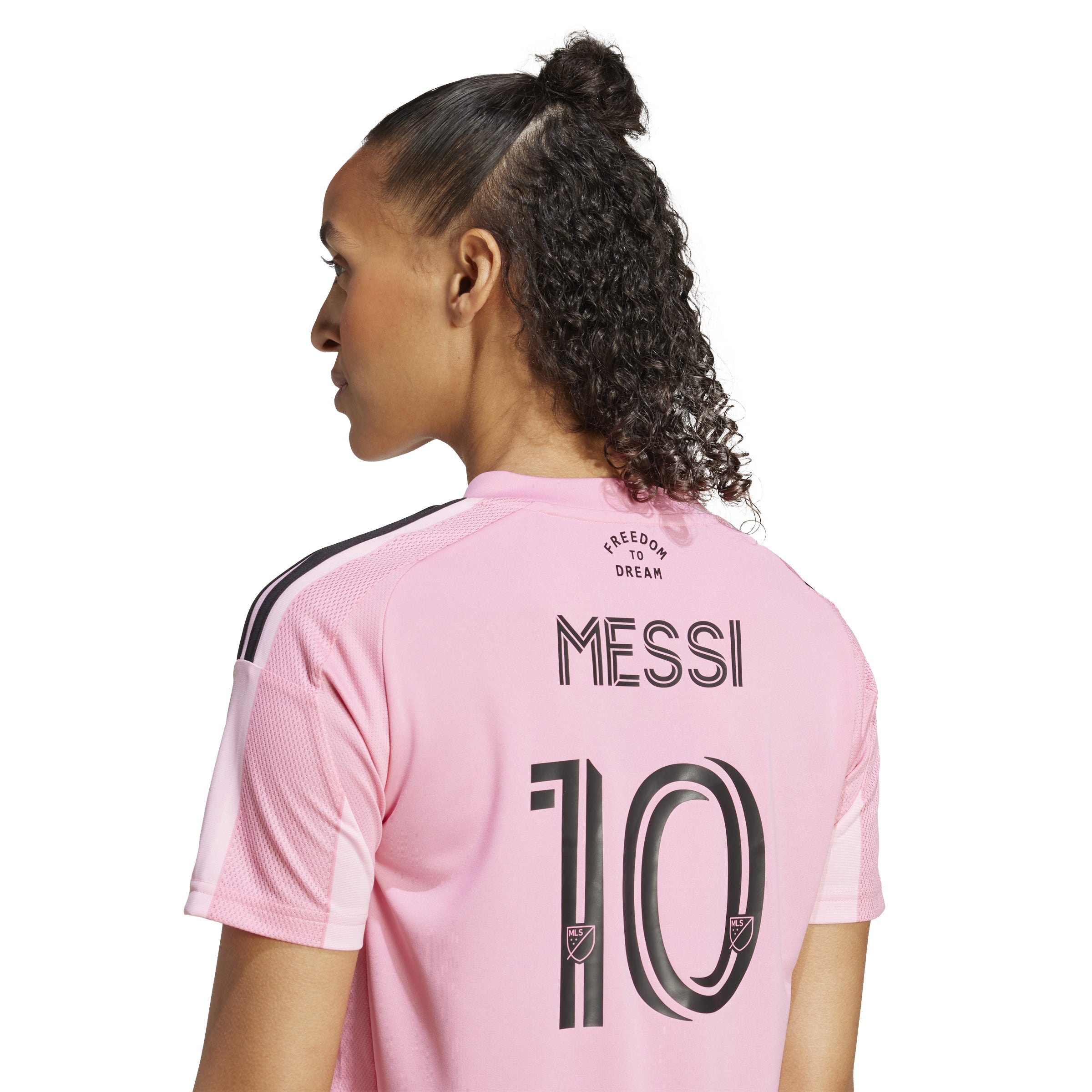 adidas Women's Inter Miami CF Messi Home Jersey 25/26 Pink