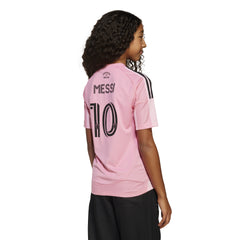 Camiseta local adidas Messi del Inter Miami CF para niño 25/26 en color rosa