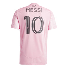 Camiseta local adidas Messi Inter Miami CF 25/26 para hombre, color rosa