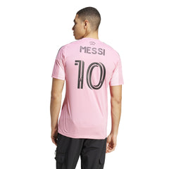 Camiseta local adidas Messi Inter Miami CF 25/26 para hombre, color rosa