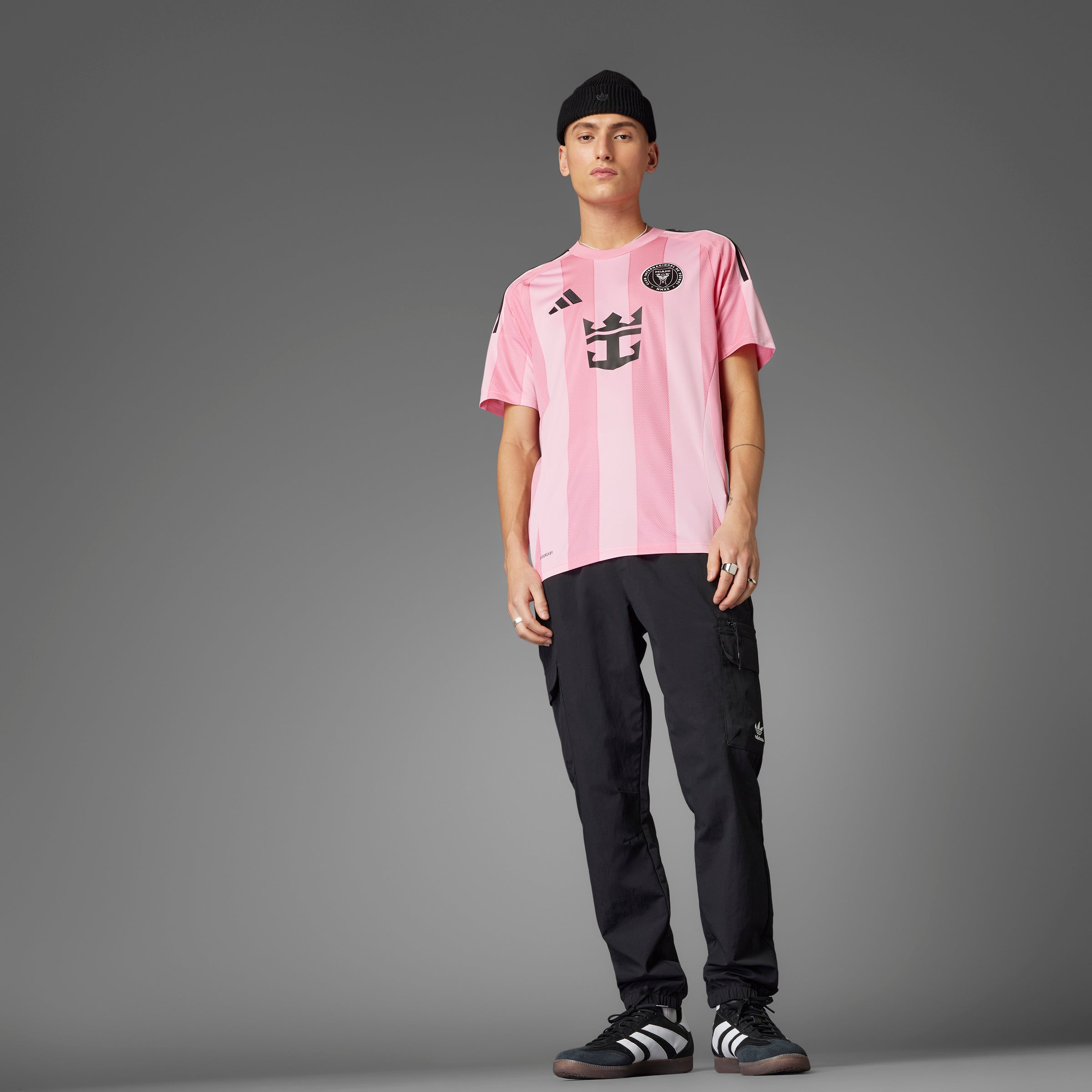 Camiseta local adidas Messi Inter Miami CF 25/26 para hombre, color rosa