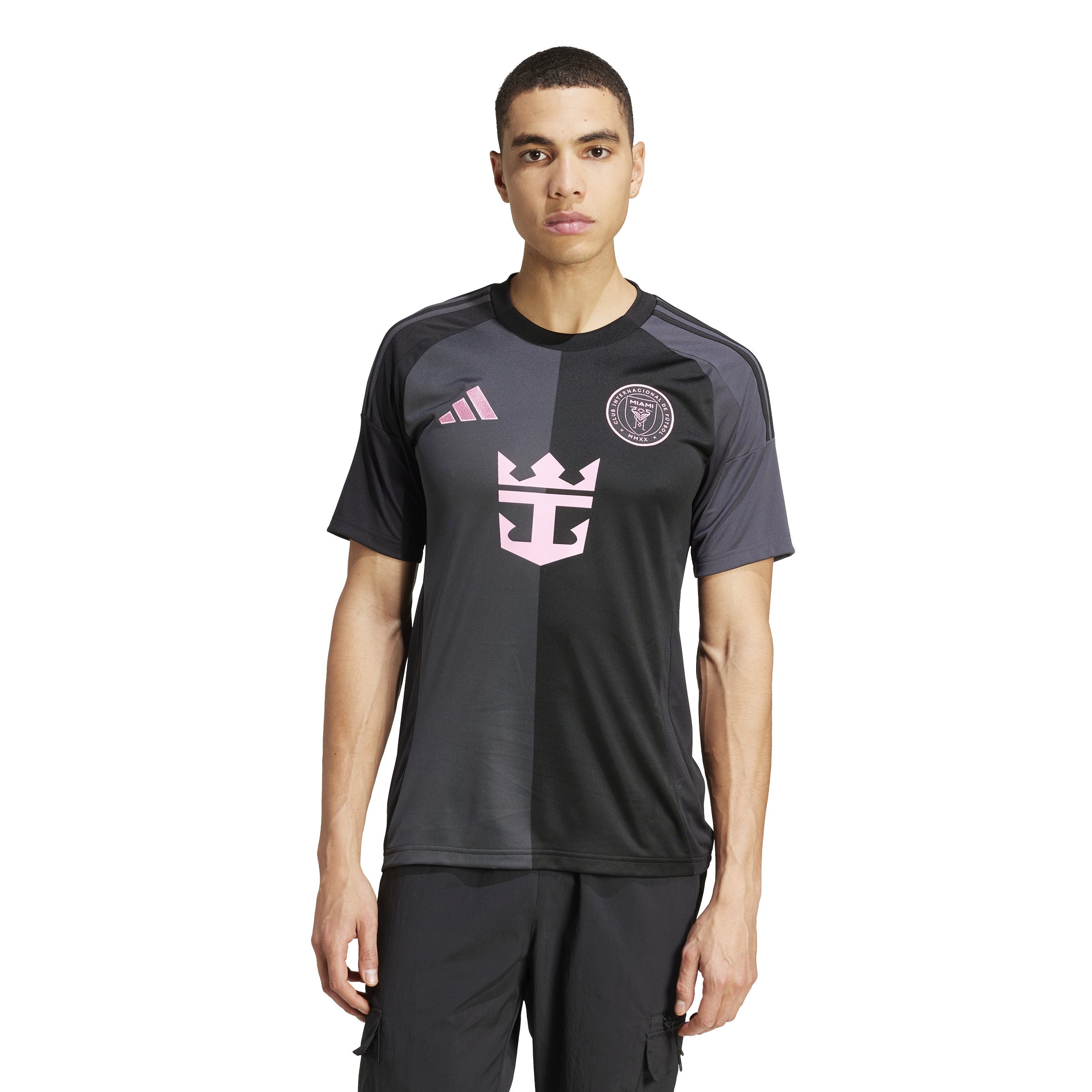 Camiseta visitante adidas Inter Miami CF 25/26 para hombre, color negro