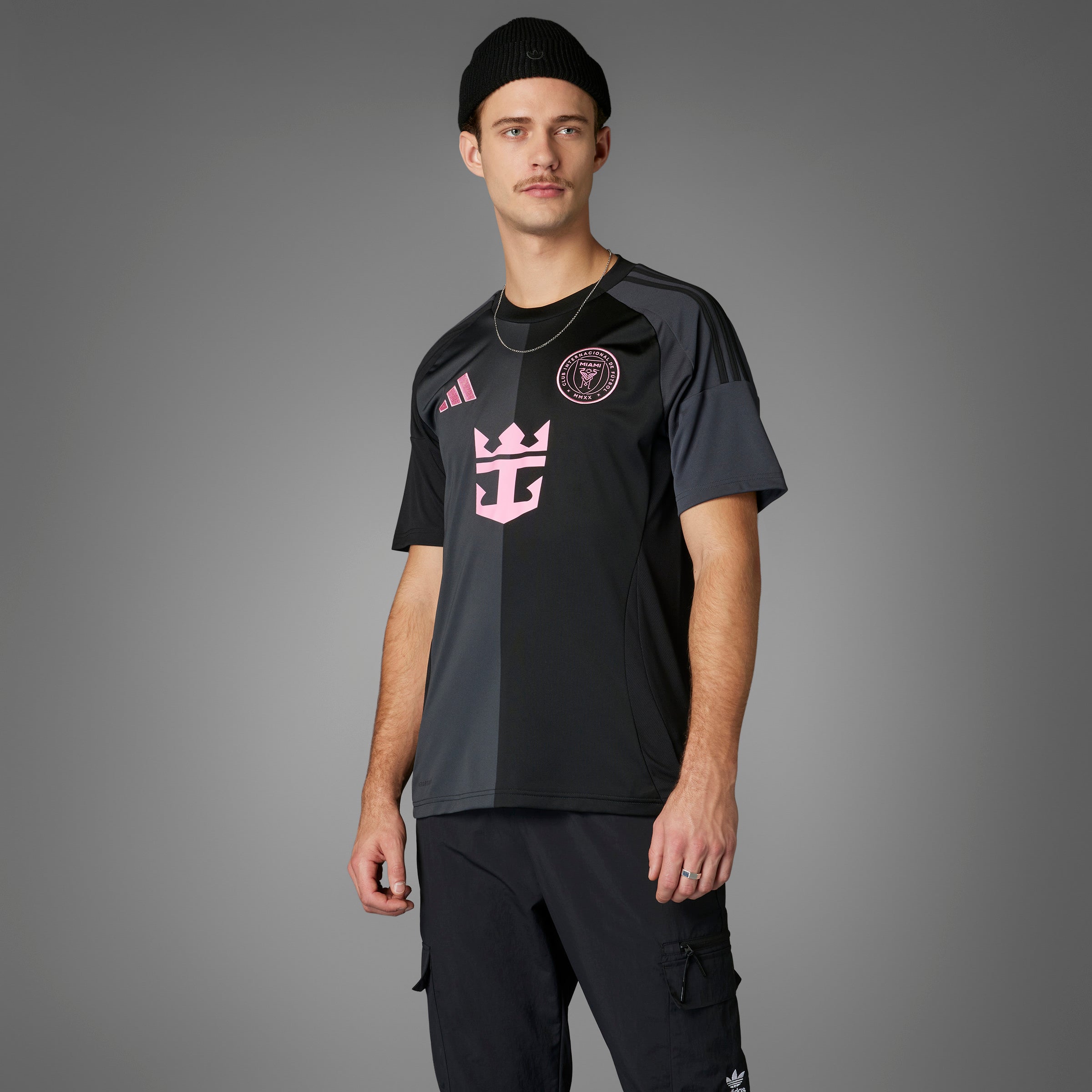 Camiseta visitante adidas Inter Miami CF 25/26 para hombre, color negro