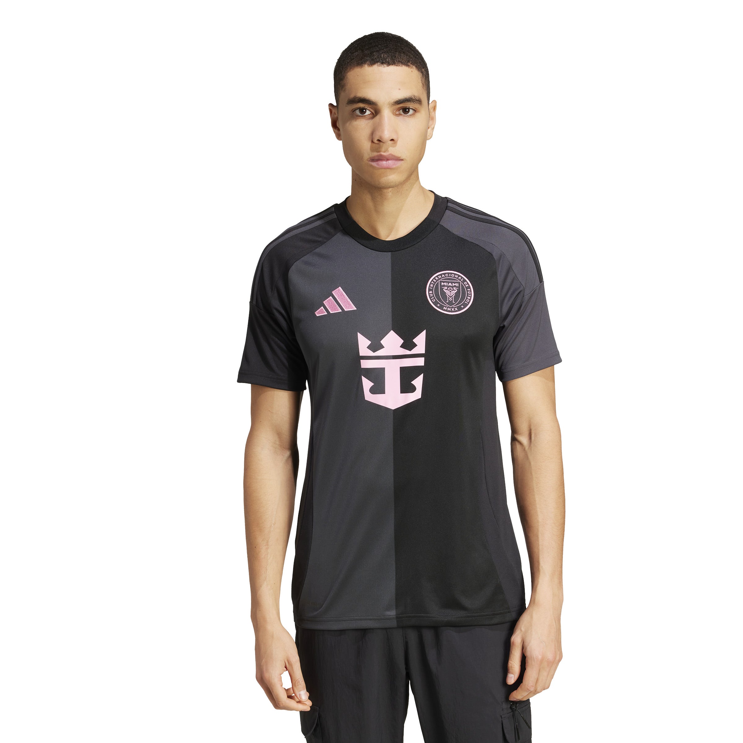 Camiseta visitante adidas Inter Miami CF 25/26 para hombre, color negro