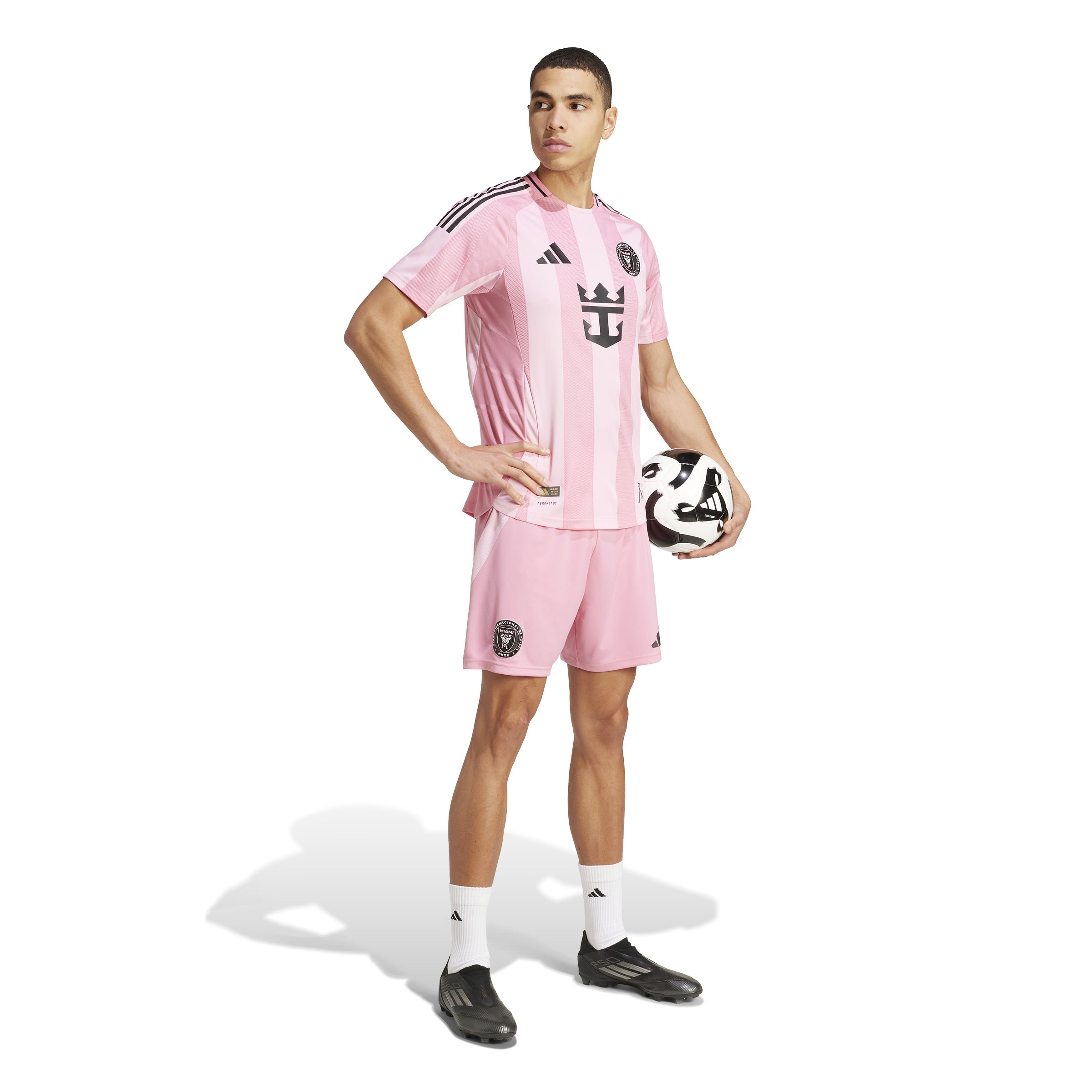 Camiseta adidas de local auténtica del Inter Miami FC para hombre 25/26 en rosa