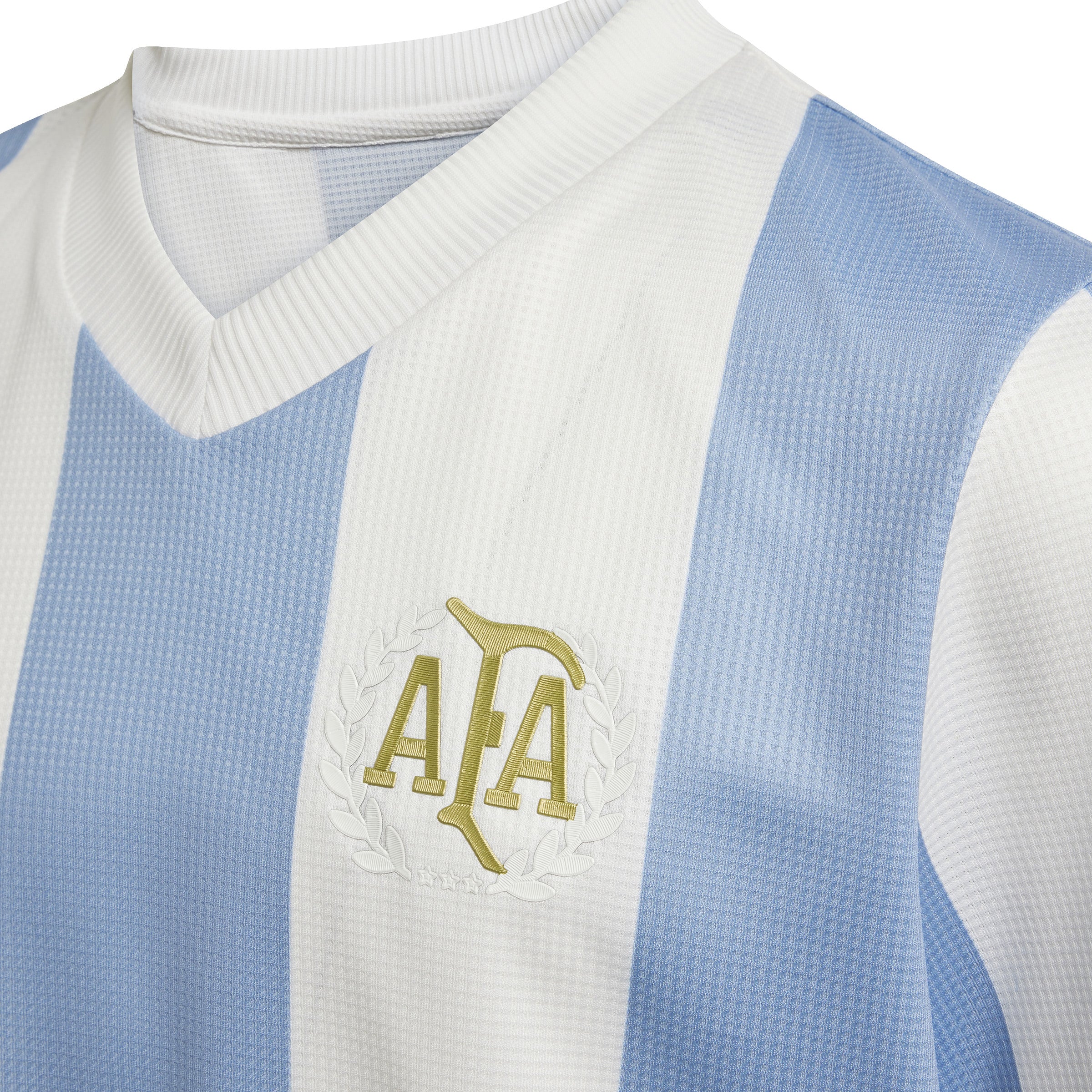 Camiseta juvenil aniversario Argentina adidas 24/25 celeste/blanco