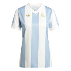 Camiseta aniversario Argentina adidas 24/25 para mujer celeste/blanco