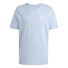 adidas Argentina Anniversary DNA T-Shirt Sky/White