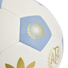 Balón aniversario adidas Argentina blanco/cielo