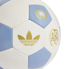 Balón aniversario adidas Argentina blanco/cielo