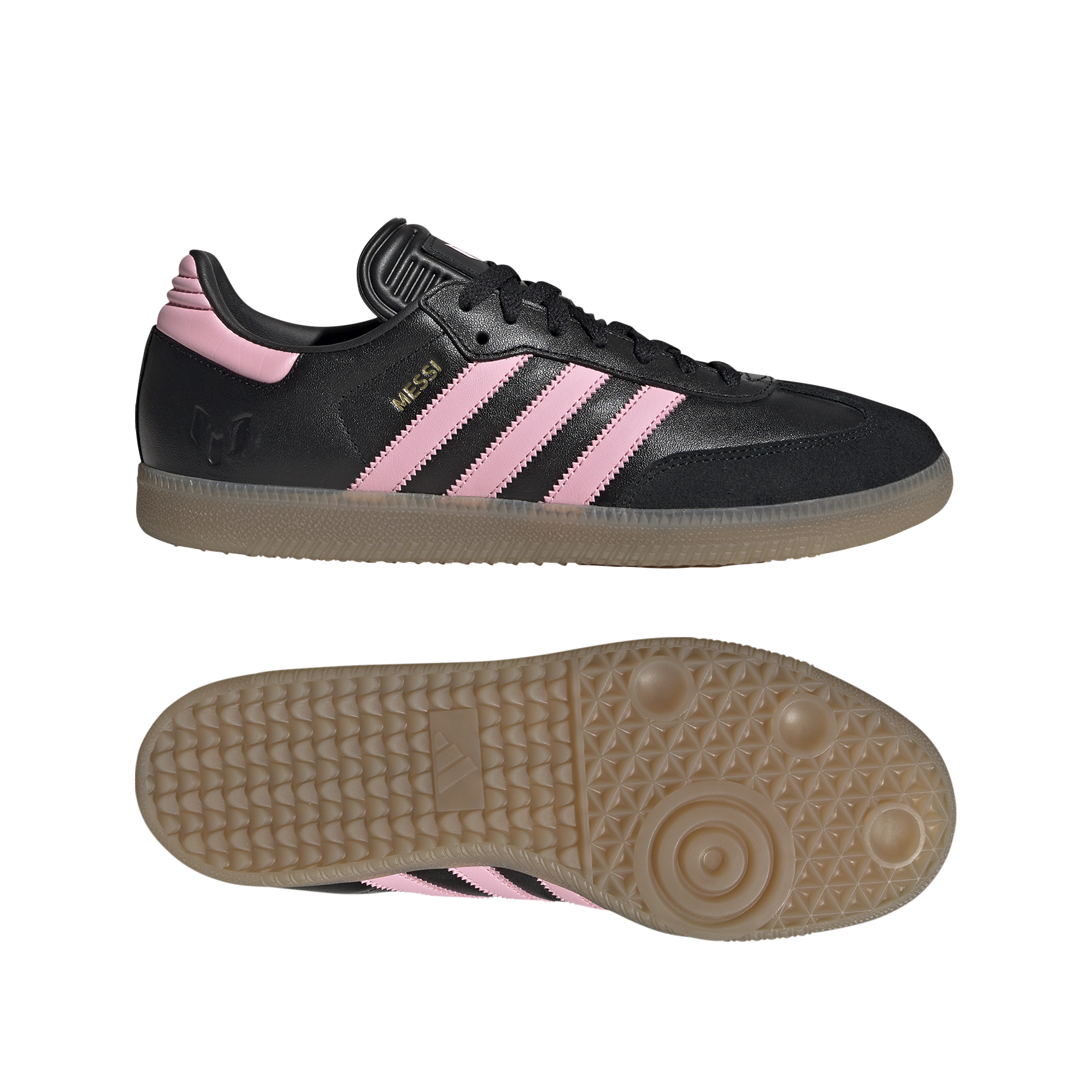 adidas Samba Messi Boots Indoor Black/Pink/Gold