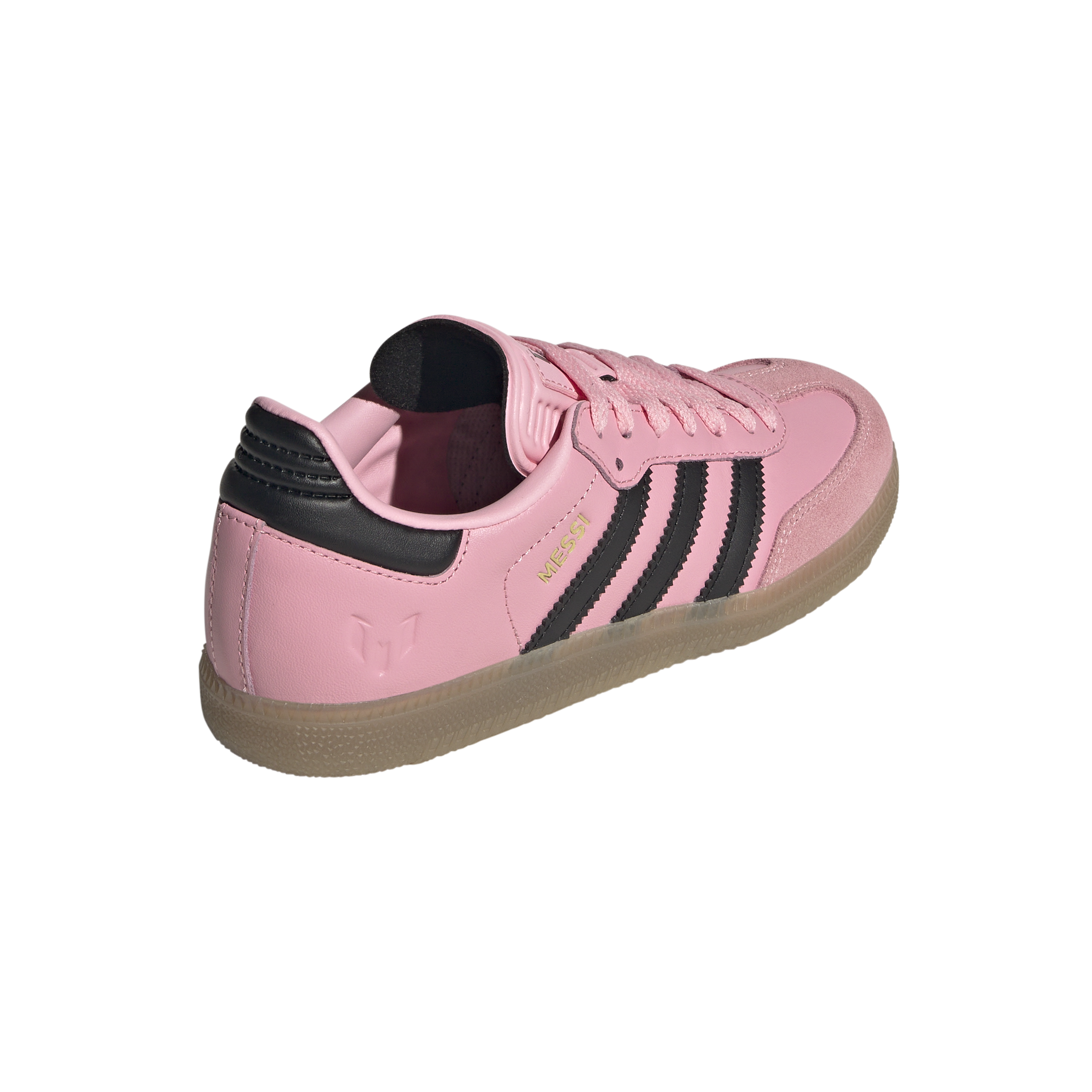 adidas Samba Messi Boots Junior Indoor Pink/Black