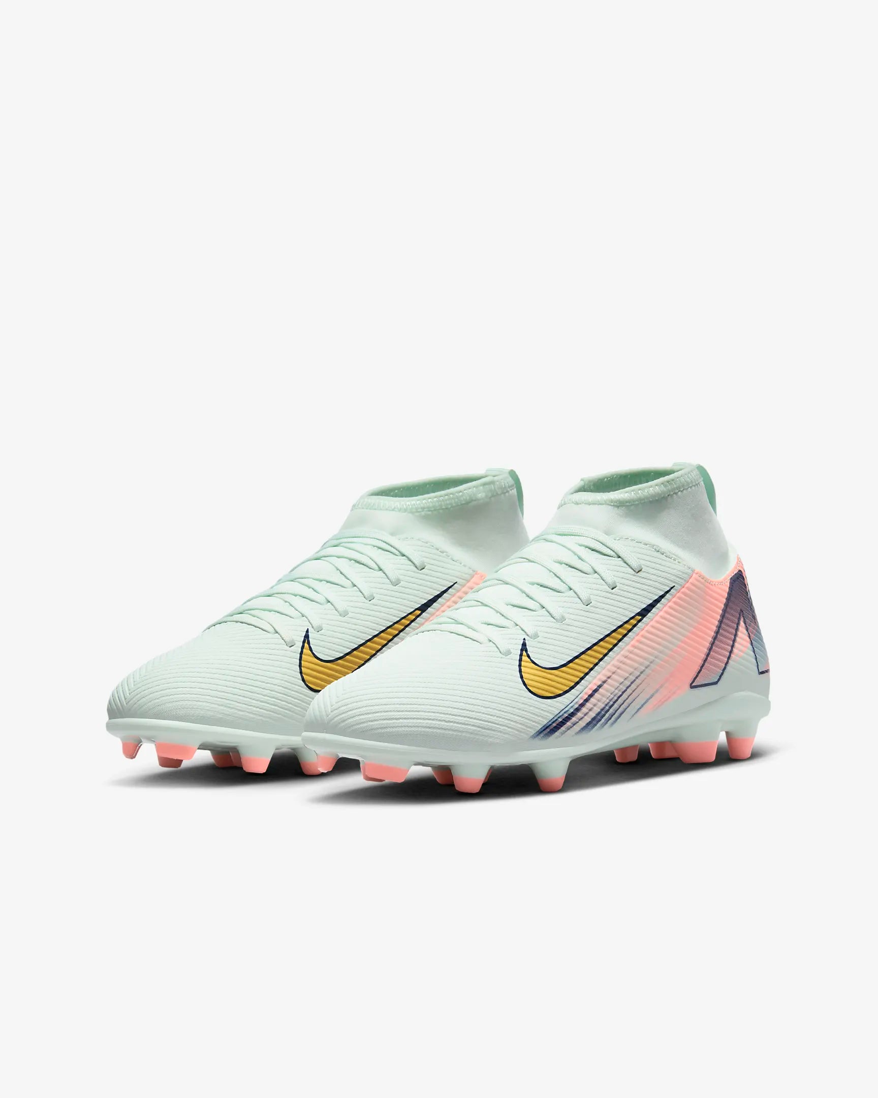 Nike Jr. Superfly 10 Club Mercurial Dream Speed Barely Green/Crimson Pulse/Metallic Gold Coin