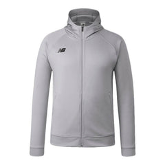 Sudadera con capucha New Balance Travel Youth gris claro