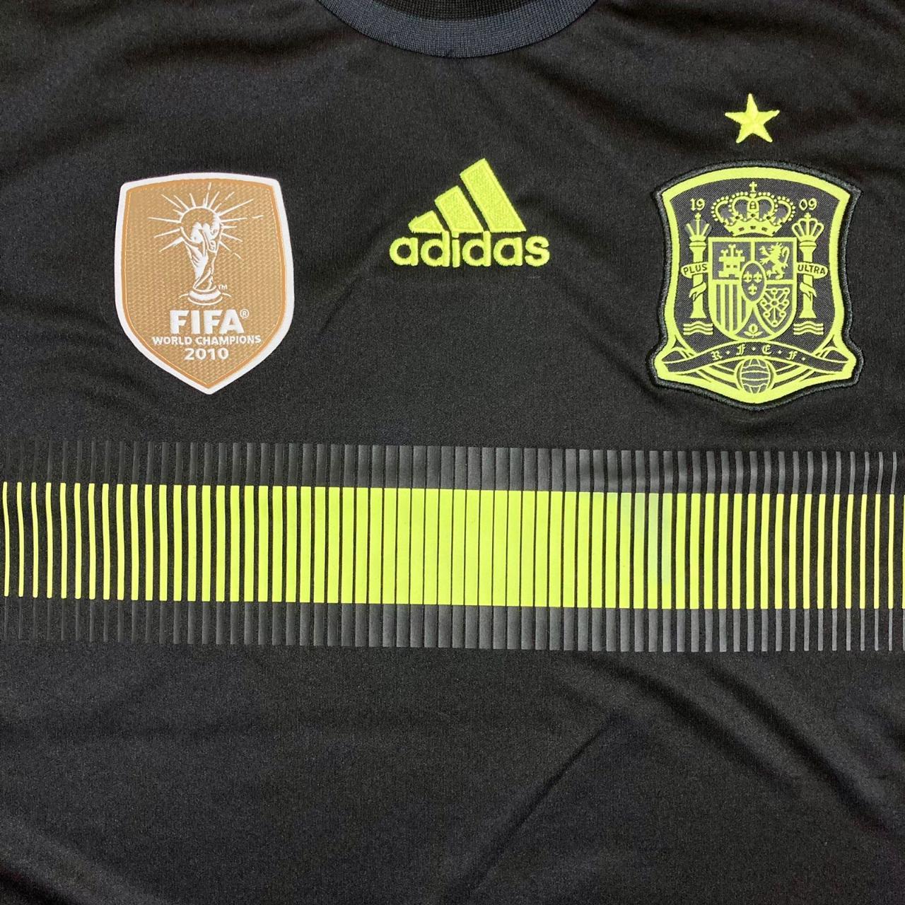 adidas Spain Away Jersey 14 Black/Yel