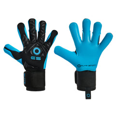 Elite Sport Revolution II Combi Aqua Goalkeeper Gloves