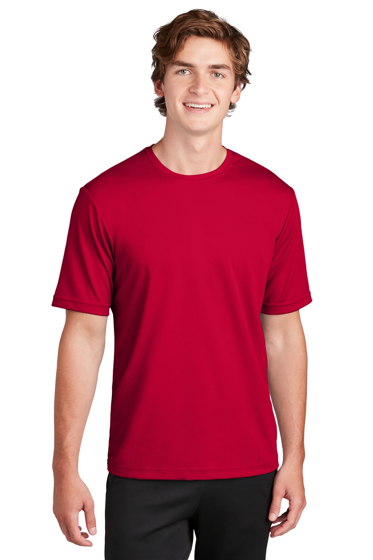 Sport-Tek ®  PosiCharge ®  RacerMesh ®  Tee. ST340 - Deep Red