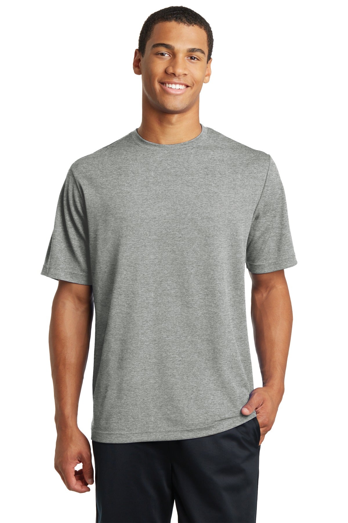 Sport-Tek ®  PosiCharge ®  RacerMesh ®  Tee. ST340 - Grey Heather