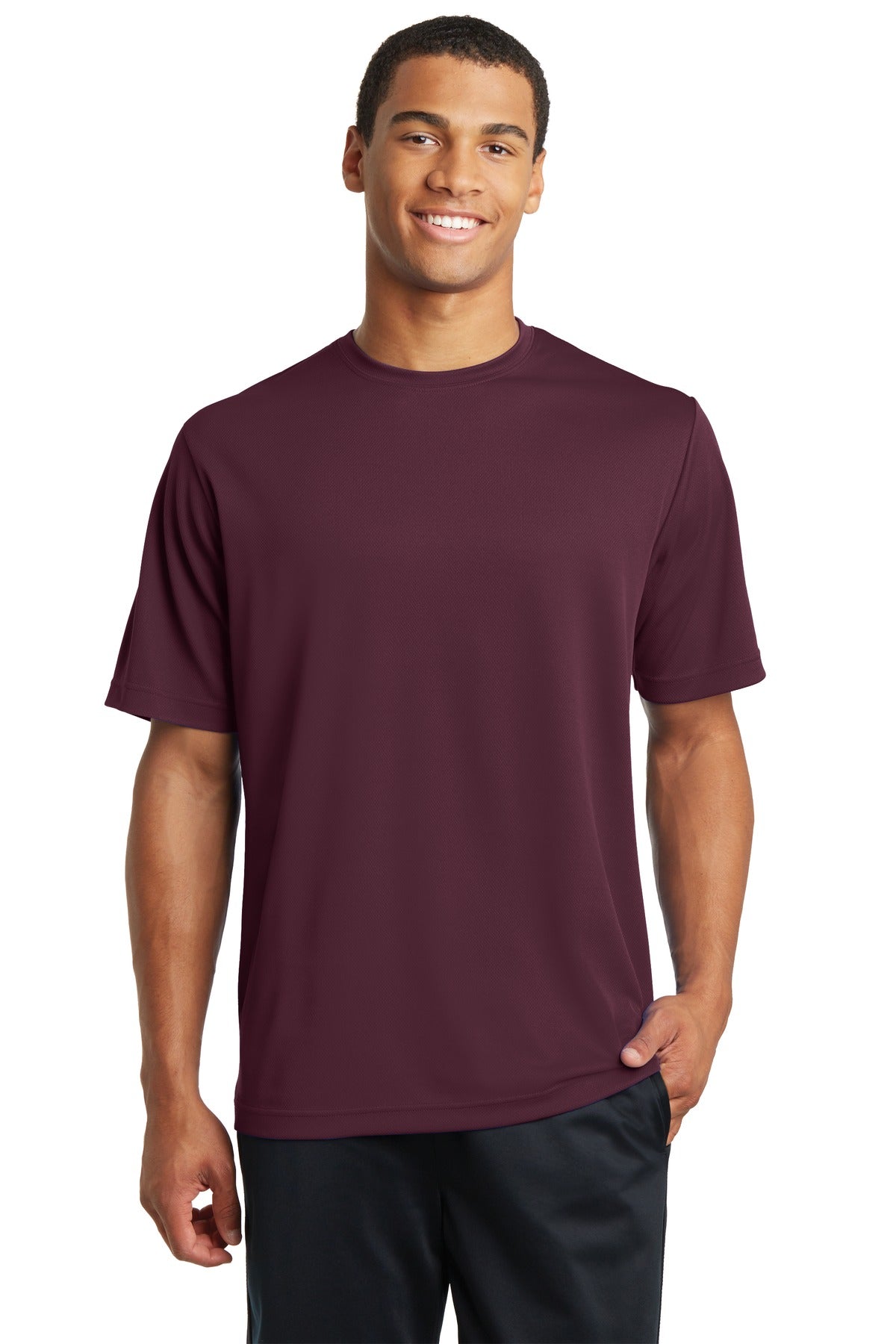 Sport-Tek ®  PosiCharge ®  RacerMesh ®  Tee. ST340 - Maroon