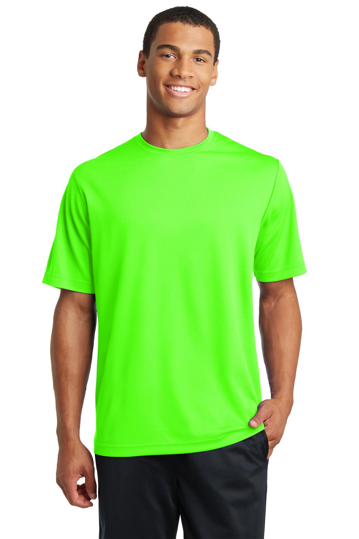 Sport-Tek ®  PosiCharge ®  RacerMesh ®  Tee. ST340 - Neon Green