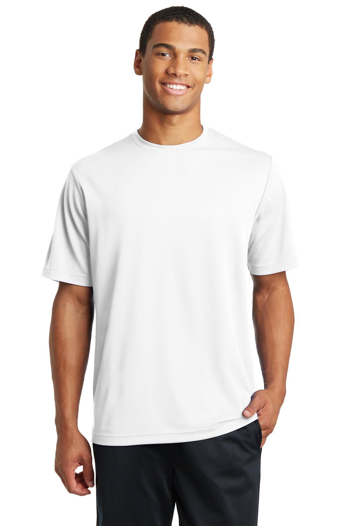 Sport-Tek ®  PosiCharge ®  RacerMesh ®  Tee. ST340 - White