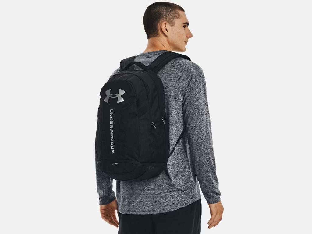 Mochila Under Armour Hustle 5.0 gris/azul