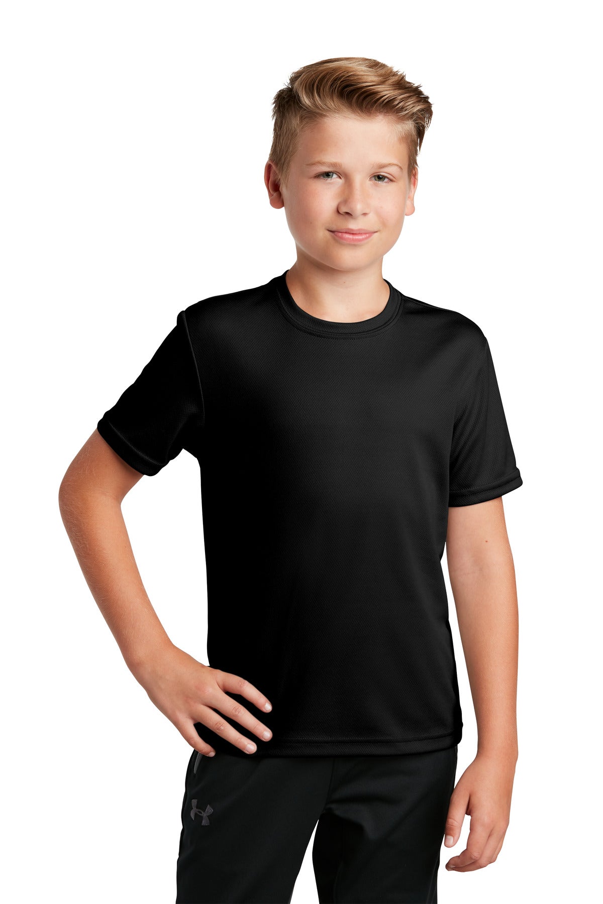 Sport-Tek ®  Youth PosiCharge ®  RacerMesh® Tee. YST340