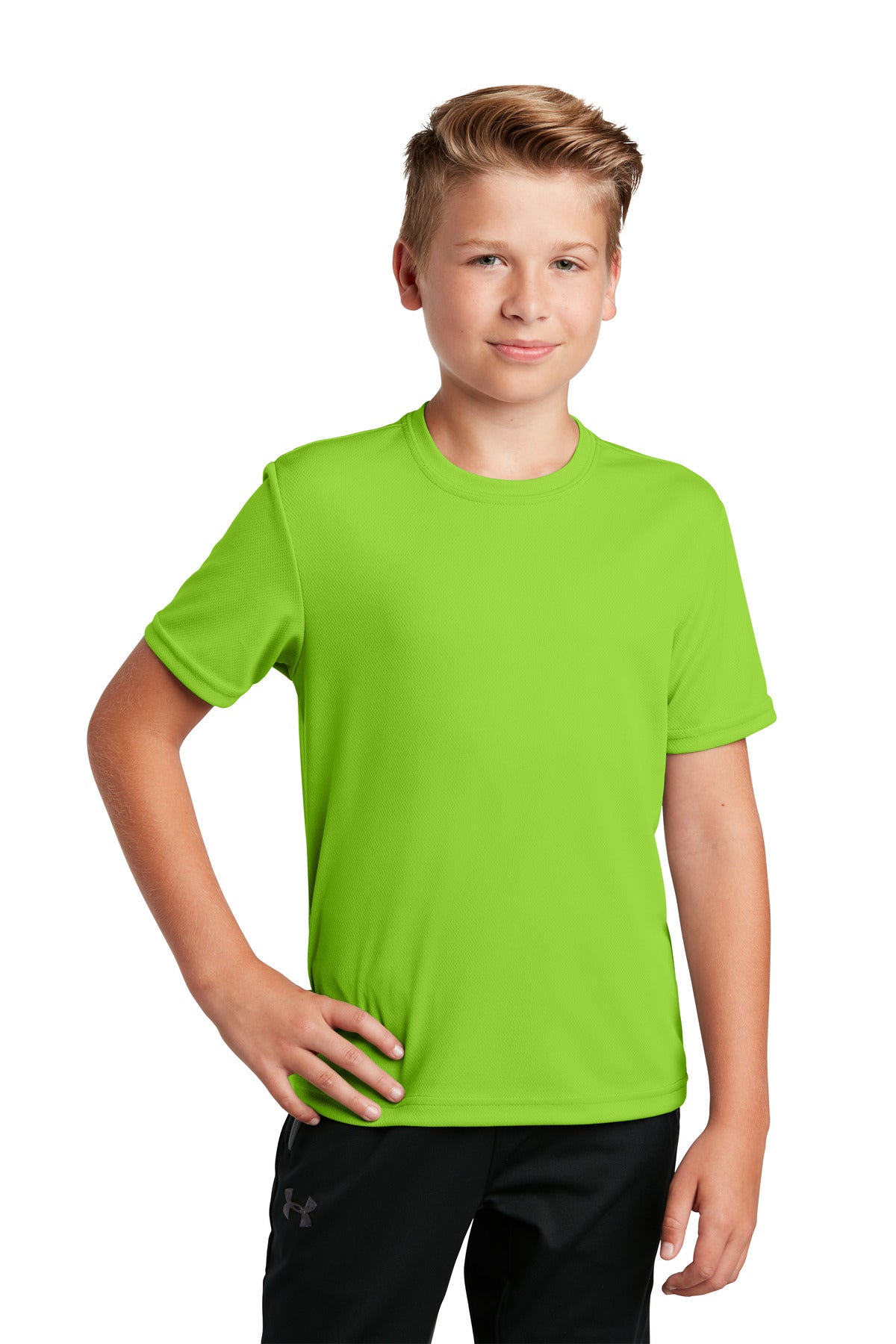 Sport-Tek ®  Youth PosiCharge ®  RacerMesh® Tee. YST340