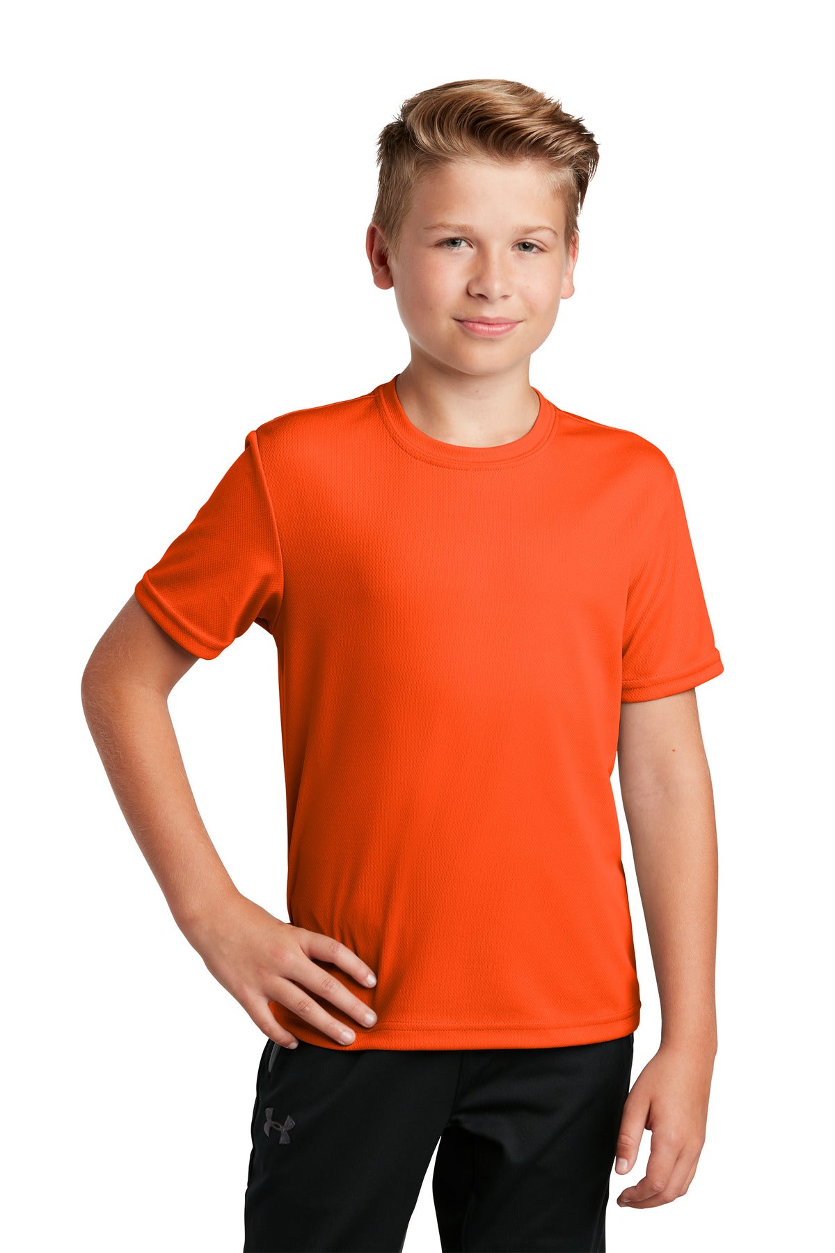 Sport-Tek ®  Youth PosiCharge ®  RacerMesh® Tee. YST340