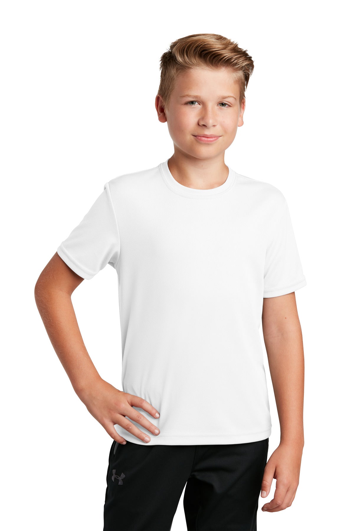 Sport-Tek ®  Youth PosiCharge ®  RacerMesh® Tee. YST340