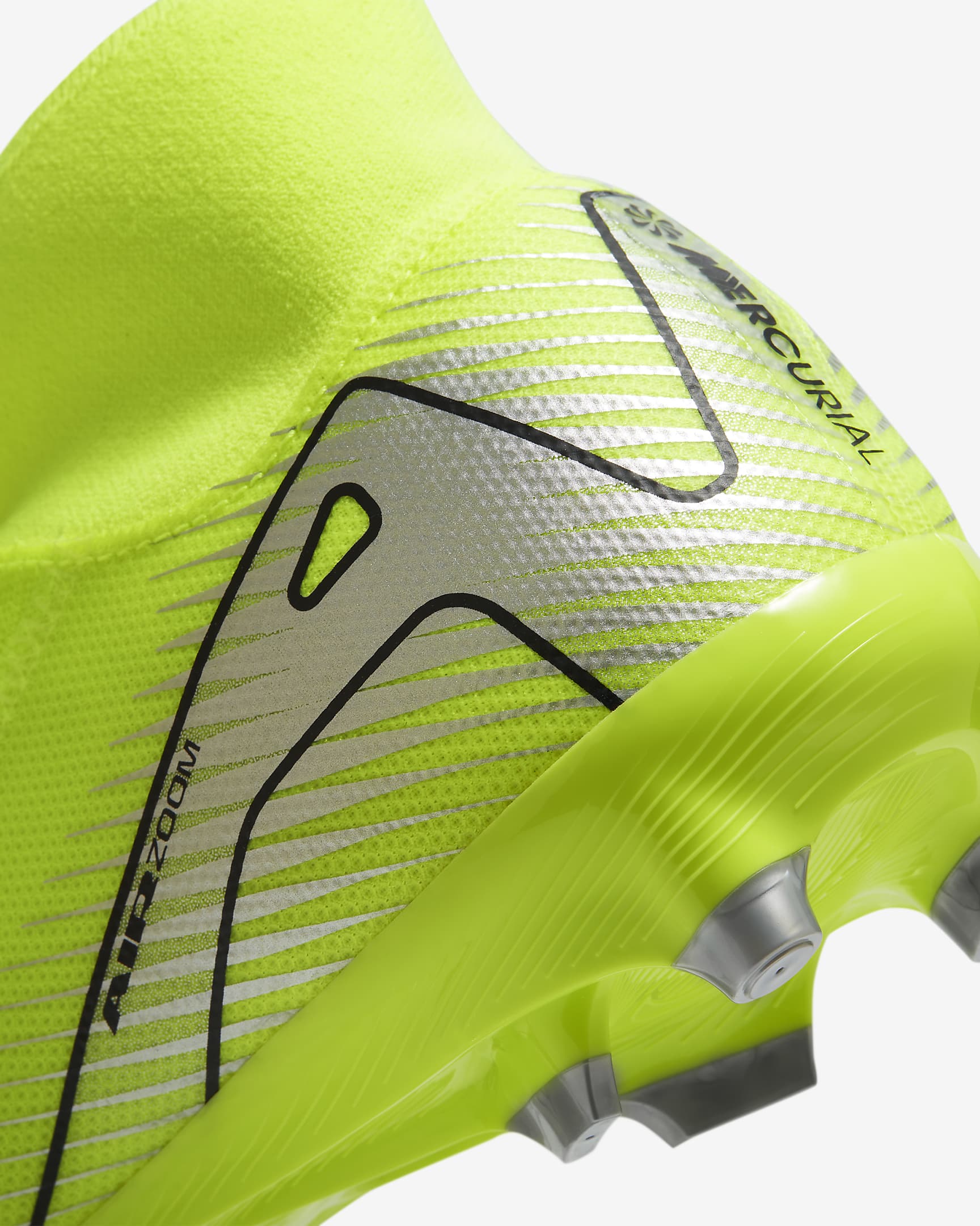 Nike ZM Superfly 10 Academy FG Firm Ground Volt/Black