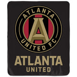 Imagen ganadora de la manta Wincraft Atlanta United, 50 "x 60"
