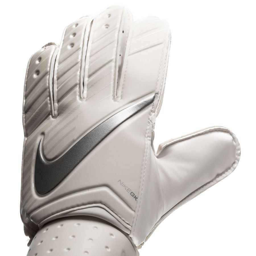 Nike Match Goalkeeper Gloves White/Chrome