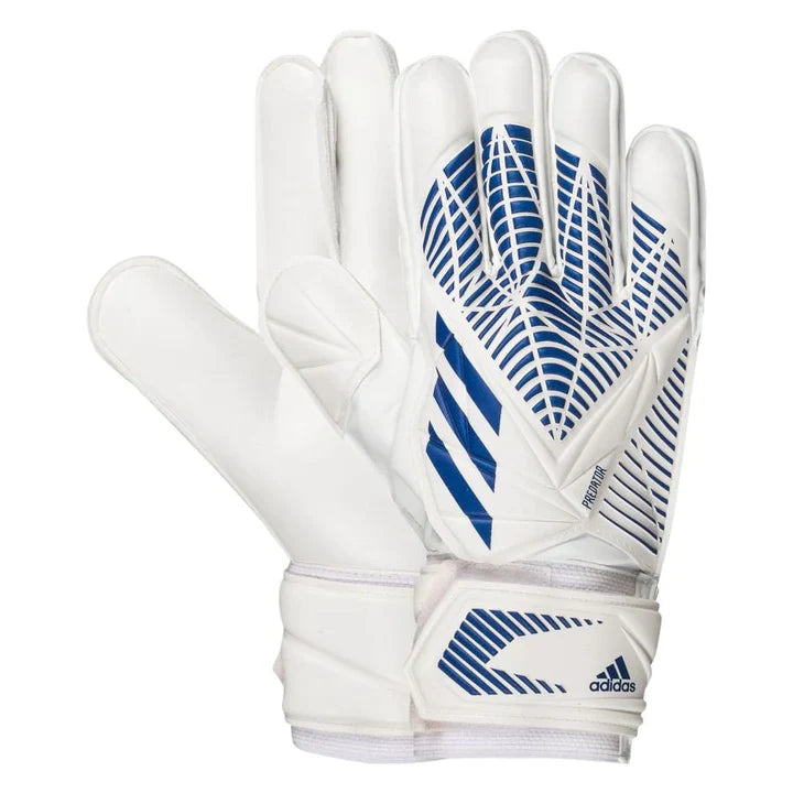 adidas Predator Match Goalkeeper Gloves White/Blue